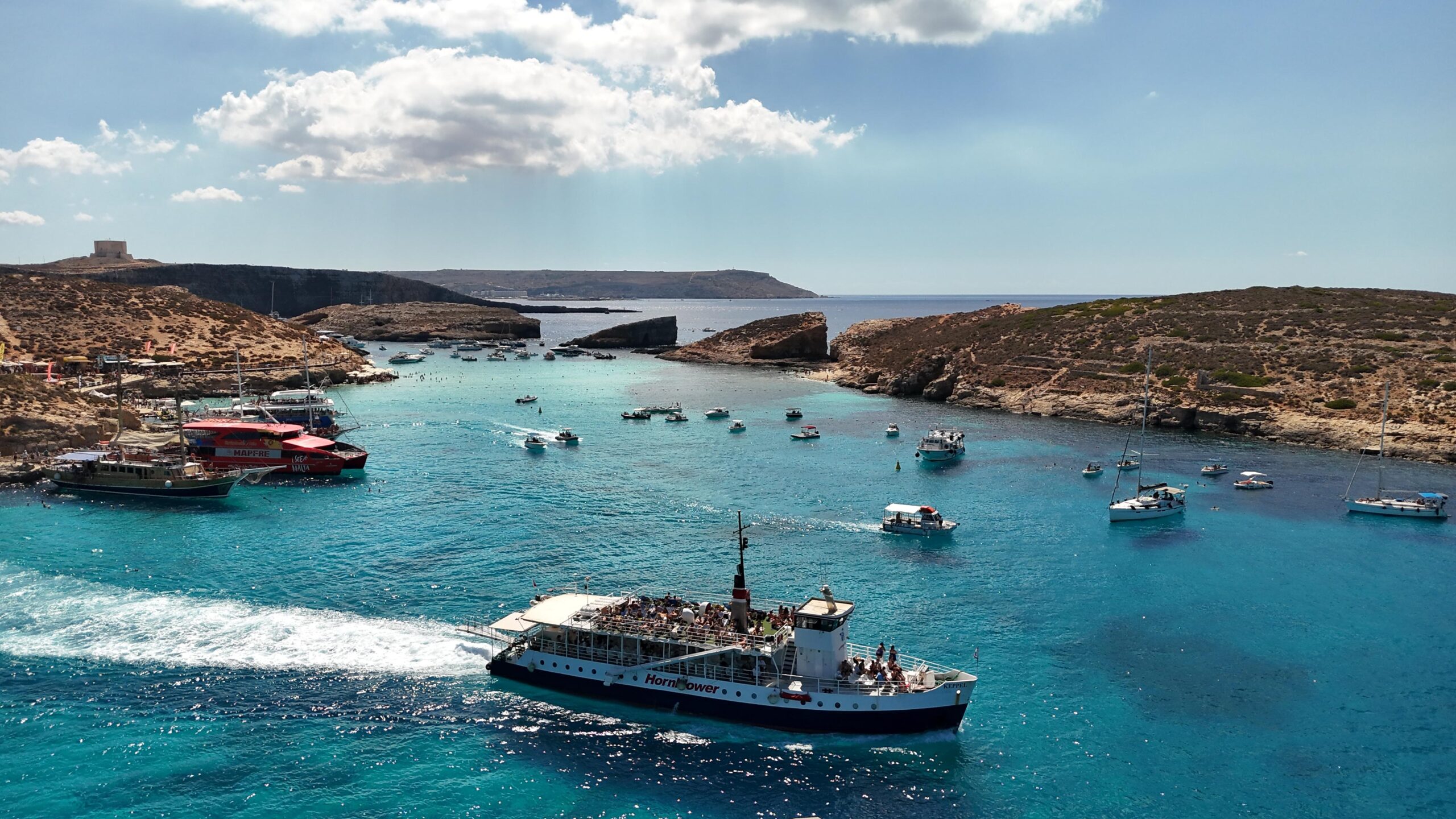 Malta Blue Lagoon Boat trip Hornblower